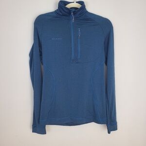 Mammut Men's Elwha Half-Zip Fleece Jacket Size Small